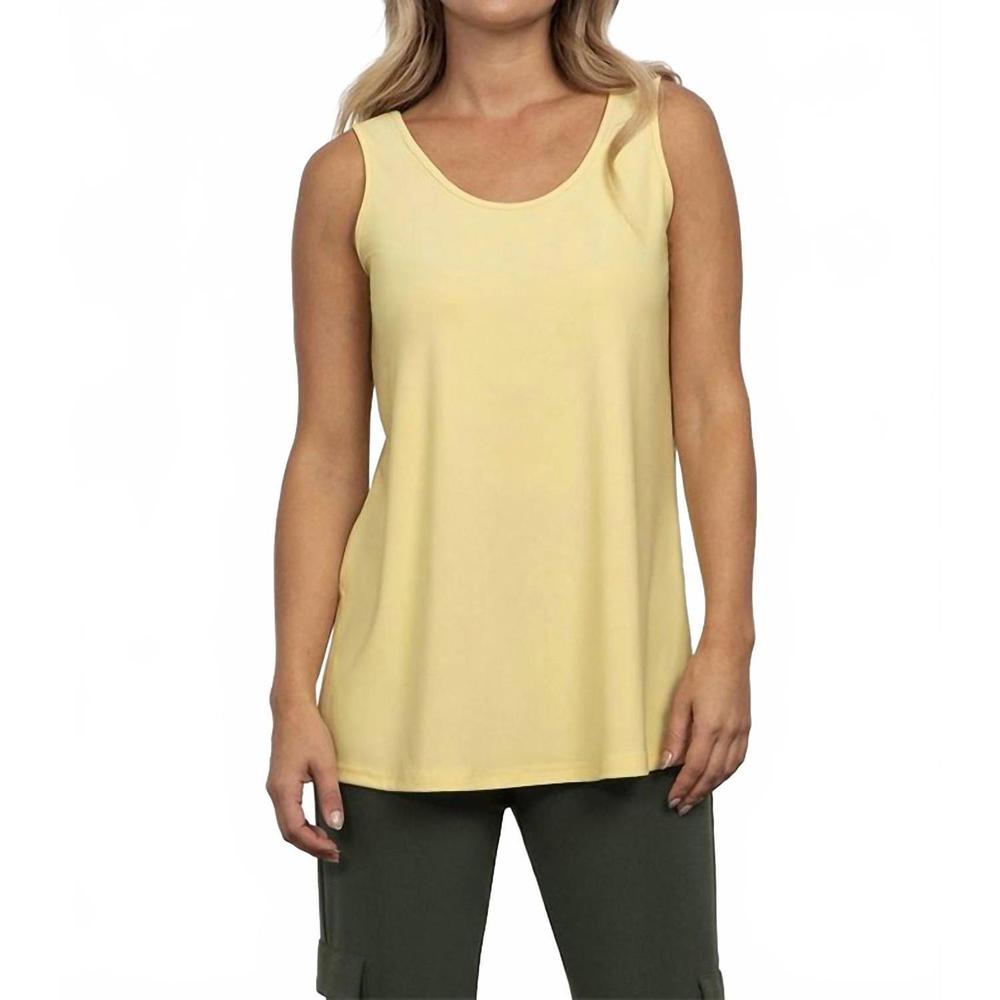 NEW SYMPLI reversible go to tank top in butter